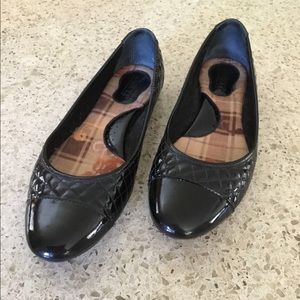 BORN patent leather flats.